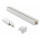 Stromschiene 2 Meter mit Endeinspeisung und Endkappe weiss-on/off