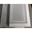 Wanne-Reservoir, 100 x 35 / 60cm - Edelstahl 1.4301, gepulvert nach RAL