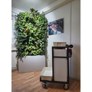 huwag 10 - Gießwagen mit Akku-Tauchpumpe, 105L Tank