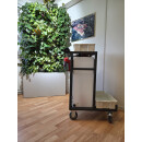 huwag 10 - Gießwagen mit Akku-Tauchpumpe, 105L Tank