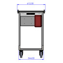 huwag 10 - Gießwagen mit Akku-Tauchpumpe, 105L Tank