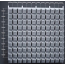 PLANTANOVA - Gefäß für Wandbegrünung 220/195 x 165 / 189 - schwarz