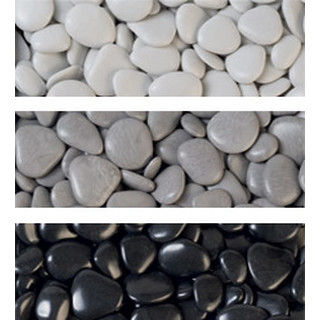 Dekosteine NG - silber gemasert 3 kg