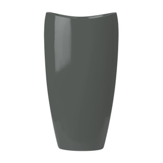 Ovation Vase 69x45/h131, lackiert in RAL 7043 Verkehrsgrau B HS
