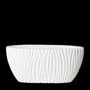 Fjord Oval 45x19/H21, lackiert in RAL 9010 reinweiss HS