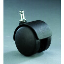 Rolle Ø50mm schwarz für Pflanzgefässe =...