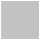 LECHUZA-Classico 21  (Ø 21/h20) silber metallic