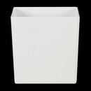 LECHUZA-CUBE Premium 30 schwarz hochglanz